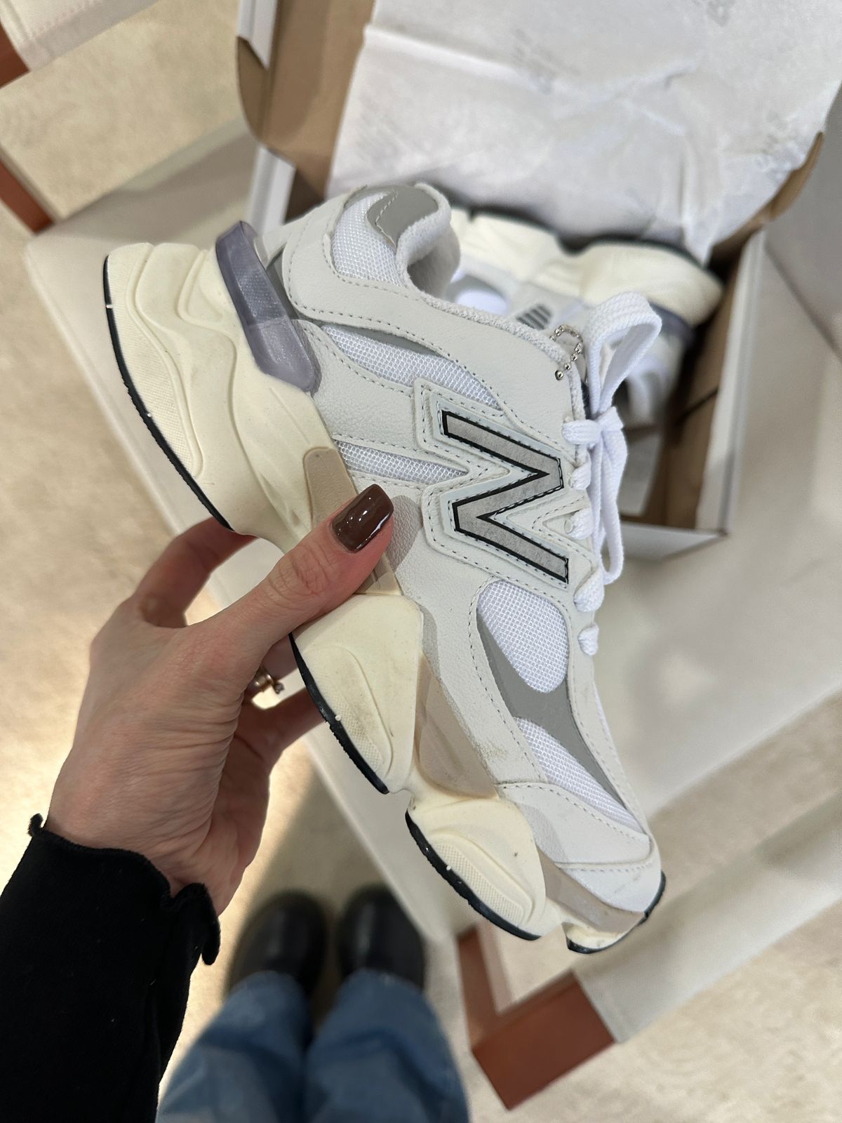 NB9060 Cinza Branco