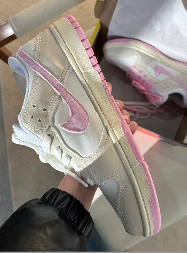 Tênis Nke Bege Rosa
